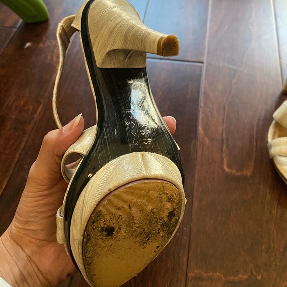 Cream Michael Antonio Heels - Picture 4 of 4